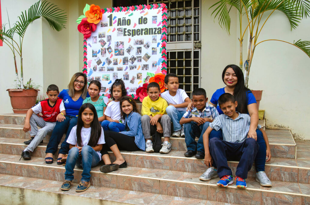 Kinder in Casa Esperanza